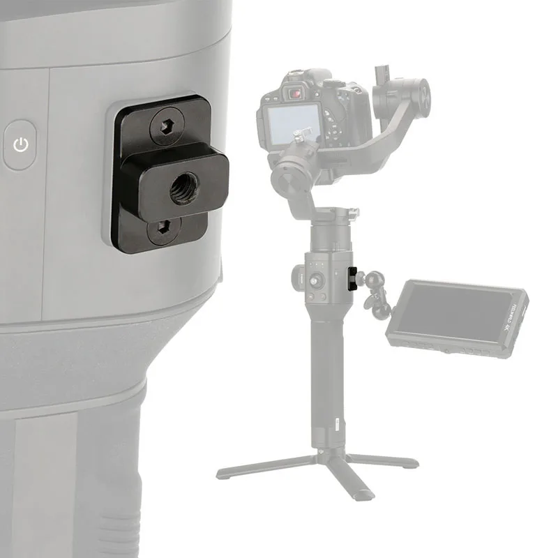 

Video Monitor Mounting Plate Replace Mount 1/4 Screw Adapter Compatible Dji Ronin S DJA99