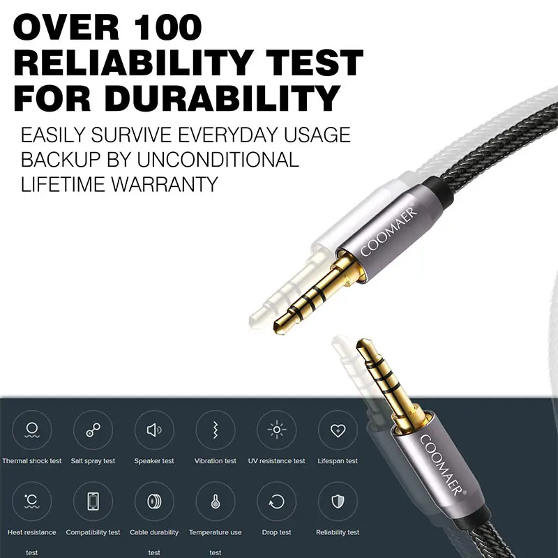 3 5 мм Jack AUX кабели без потери качества звука позолоченный аудио кабель USB с