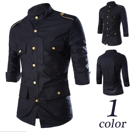 Royal black shirt Clearance