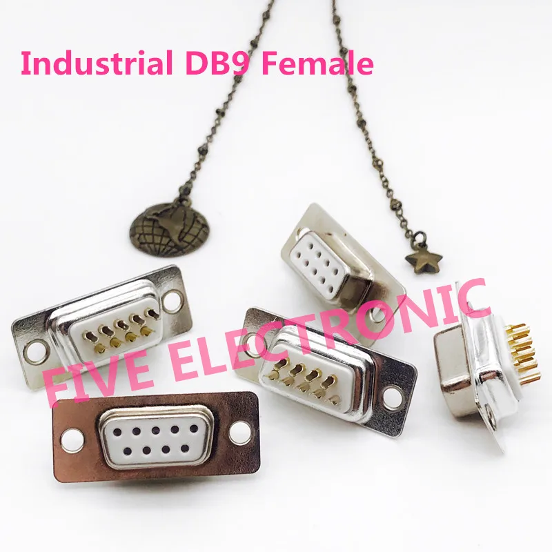 DB9 MINI Gender Changer промышленный соединитель (позолоченные клеммы) RS232 коннектор и DB15