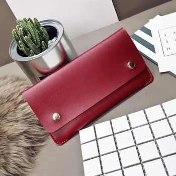 

Luxury Genuine Leather Clutch Wallet for Women Coin Purses Card Holder Phone Pocket Long Purse Fashion Female Wallets Carteira