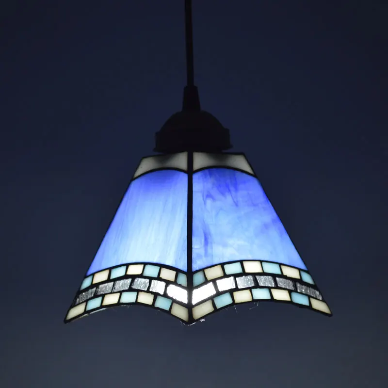 

Tiffany Pendant Light Mediterranean Sea Style Classical Bar Cafe Decor Fixture 4 Colors E27 110-240V
