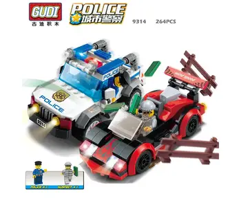 

9314 264pcs SWAT/Police Constructor Model Kit Blocks Compatible LEGO Bricks Toys for Boys Girls Children Modeling