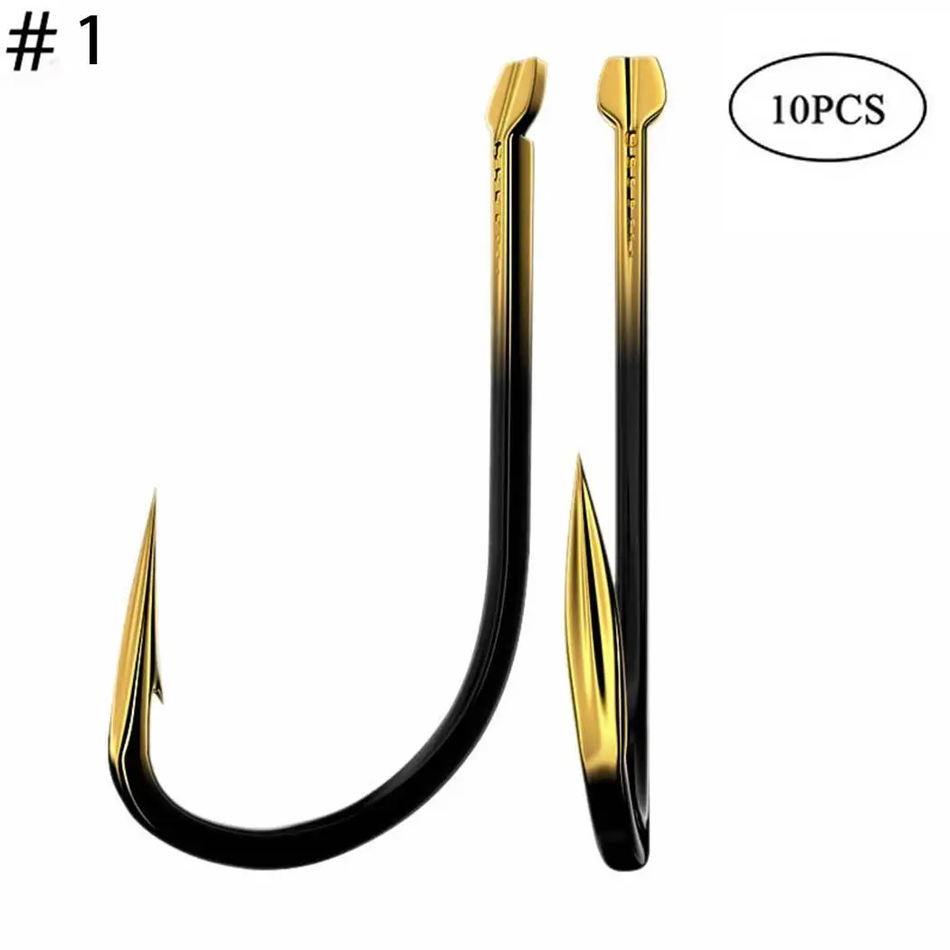 10 Pcs Alloy Fishing Hooks Barbed Tungsten Catch Fish Hook Tackle Accessories Bait Holder Fishhooks Pesca | Спорт и развлечения