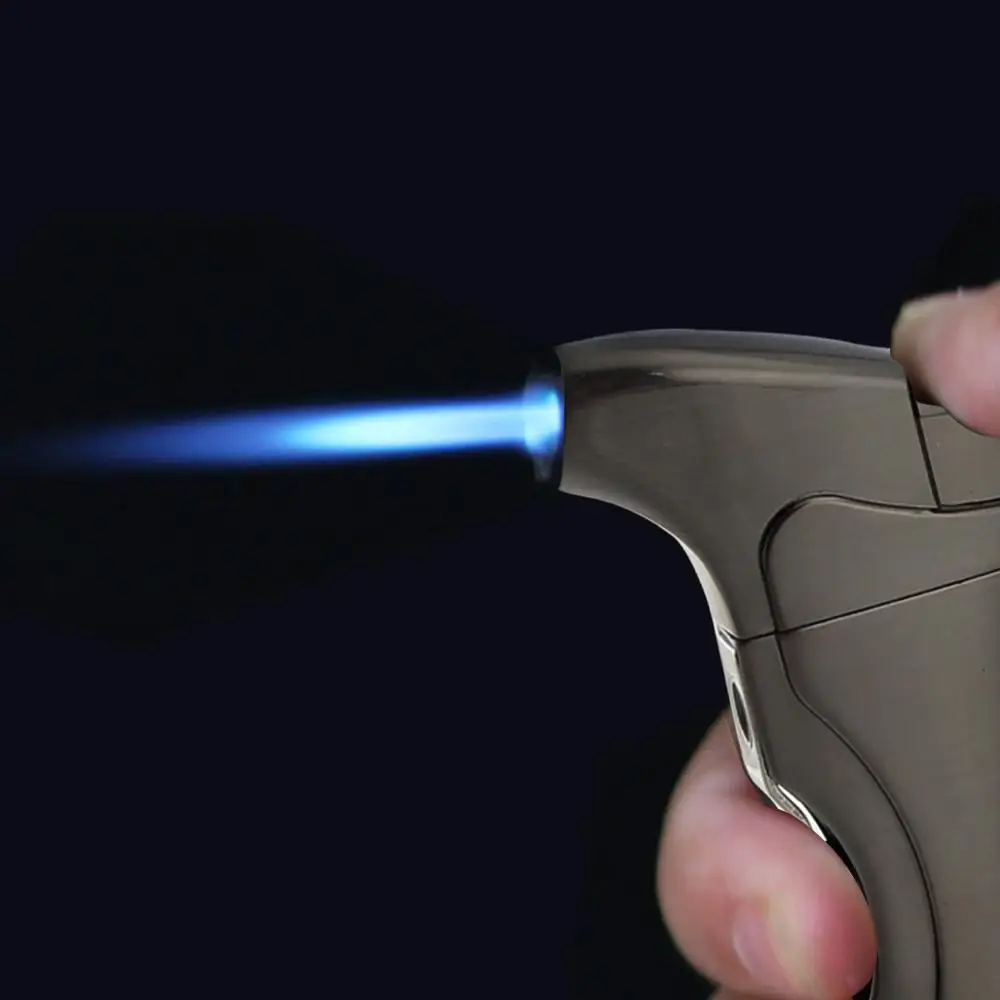 COHIBA-Lighters-Metal-Windproof-Butane-Gas-Lighter-Refillable-Torch-Jet-Flame-Cigarette-Cigar-Lighter-Built-in