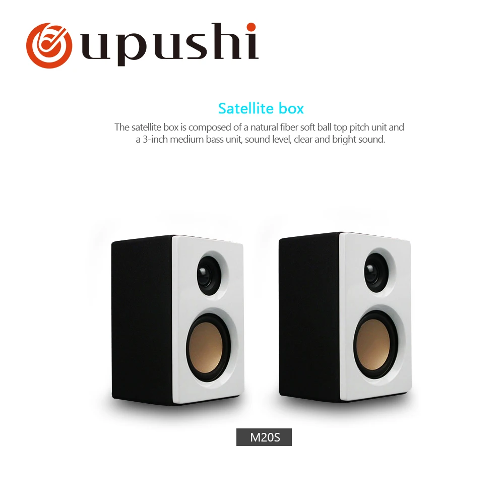 Мультимедийный динамик Oupushi M10 2 1 канала черно белый|speaker 2.1|speaker activespeaker speaker |