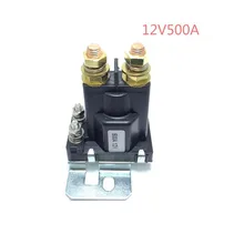 1 шт. 12 В/24VDC 500A amp 4 Булавки реле on/off Авто Мощность переключатель Пластик двойной батареи изолятор для вилочный инженерных