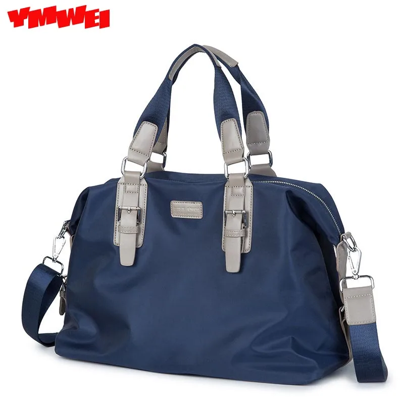 

YMWEI The large capacity travel bag Men's handbags Female business Oxford cloth excursion packages one shoulder free shipping