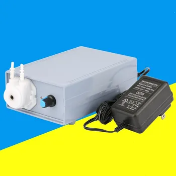 

Peristaltic Pump Ajustable Flow Rate Silicone Tube 6V/12V/24V with adapter