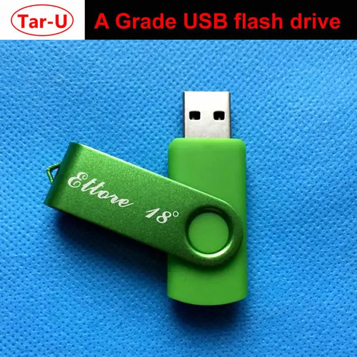 64 Гб USB флеш-накопитель ручка на заказ накопитель персональный как ваш логотип фото дизайн флешки - Цвет: Green