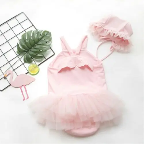 

Newborn Baby Girl Sleeveless Lace Angel Princess Romper Sunsuit Outfit Dress