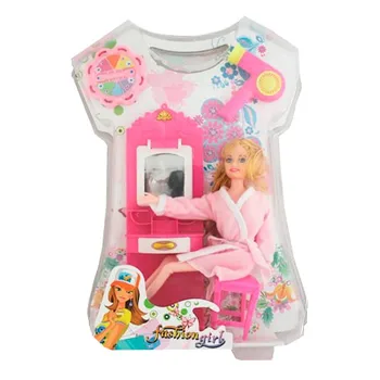 

Lovedoll with single vanity and accessories