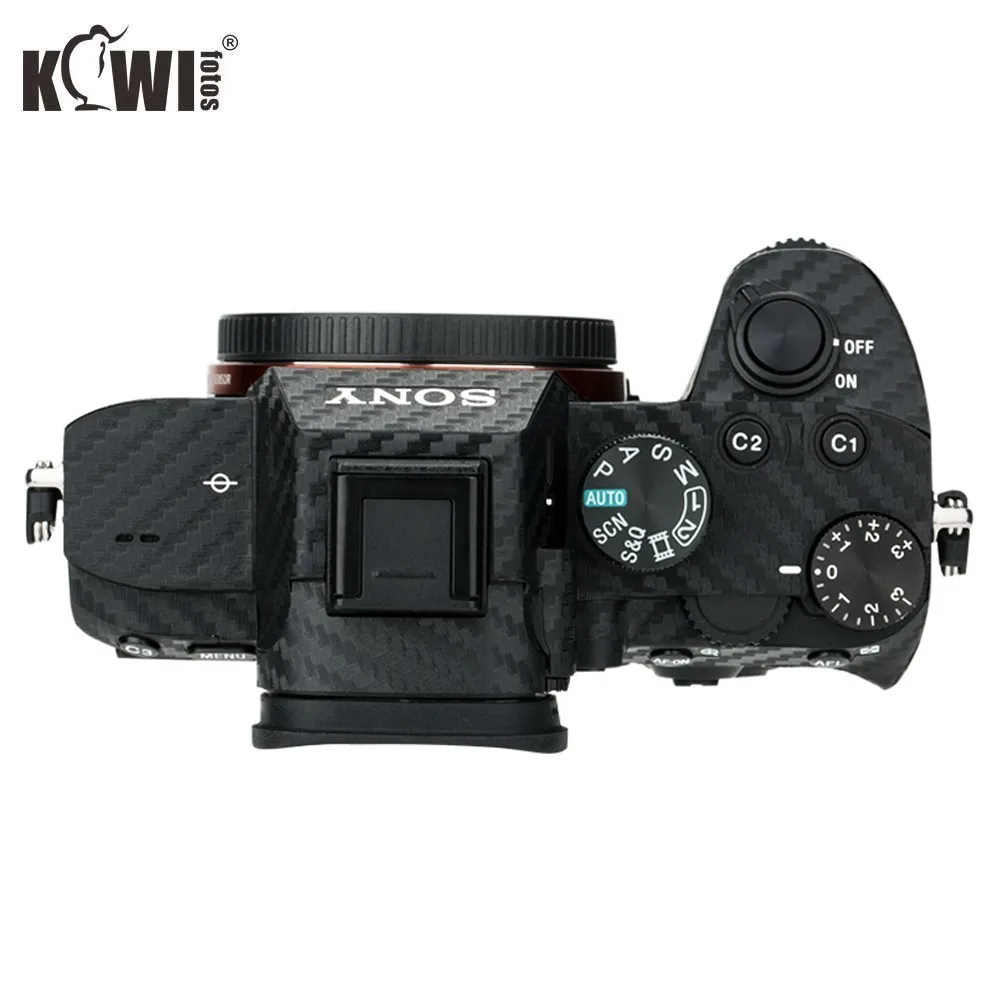 Комплект из углеродного волокна для камеры KIWIFOTOS комплект защиты от царапин Sony A7