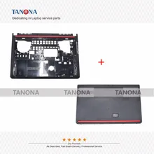 Чехол для ноутбука Dell Inspiron 15-7000 7557 7559 Нижняя крышка корпуса+ большая дверь HDD крышка 0T9X28, T9X28, 0 CJFXG, CJFXG