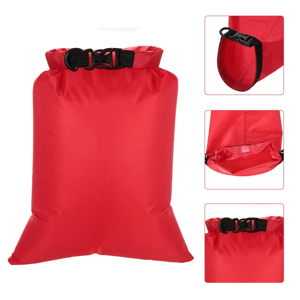 Canoagem Caiaque Camping Dry Sack Bag Pouch 3 Saco de Praia cor