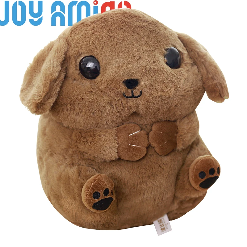 Cute Ball Shaped Fluffy Amuse Dog Soft Puppy Plush Animal stuffed Toy