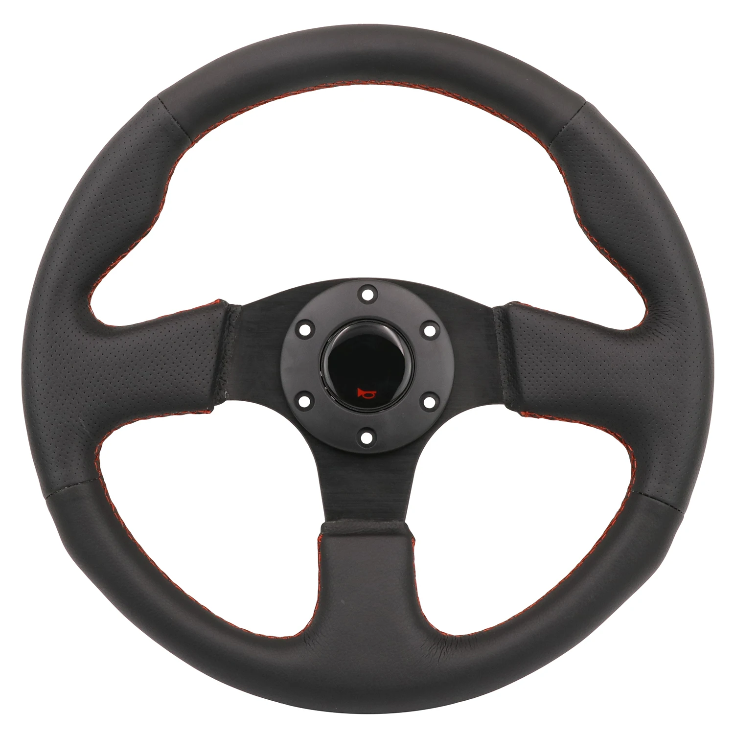 

Universal 13inch jdm Auto Racing Genuine Leather Drift Steering Wheel