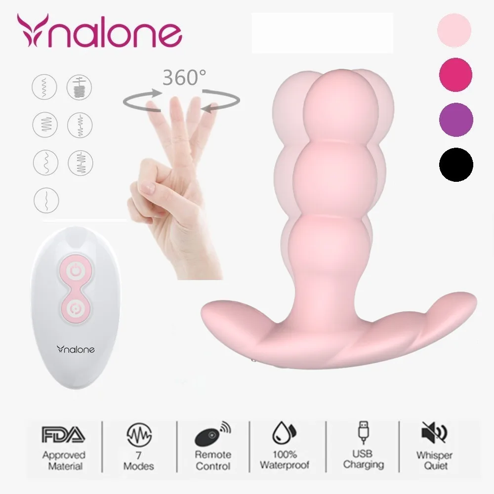 Nalone Беспроводной Управление Rorating вибратор для G Spot массаж влагалища Волшебная