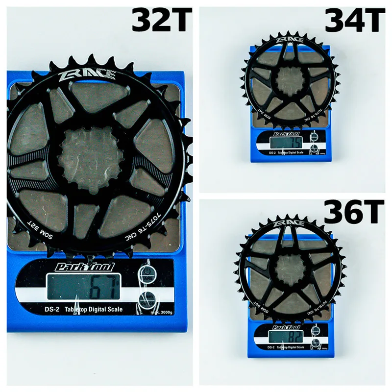 Zracing 10s 11s 12s велосипедная цепь колеса, CNC AL 7075 смещение 3 мм 32 т 34 Т 36 т MTB дорожный велосипед цепное кольцо для SRAM прямое Крепление кривошипно