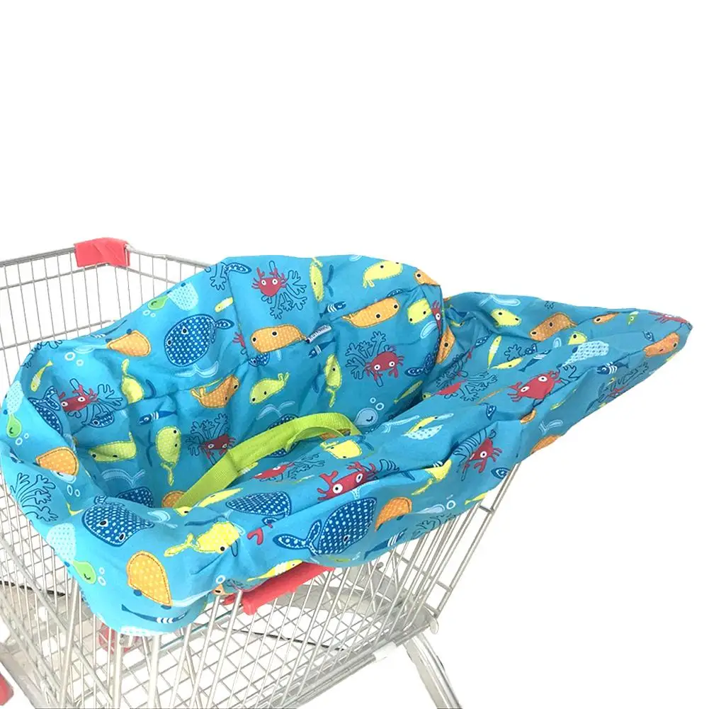 Младенцы и маленькие дети магазинная Тележка для покупок Подушка к обеденному стулу защищает безопасная дорожная подкладка портативный простой раздел