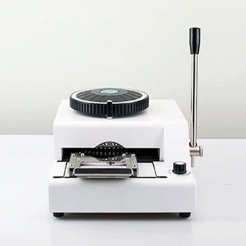 

68D credit card VIP card punch code machine Convex Code Printer Pressure Code Machine PVC Manual Embossing Machine