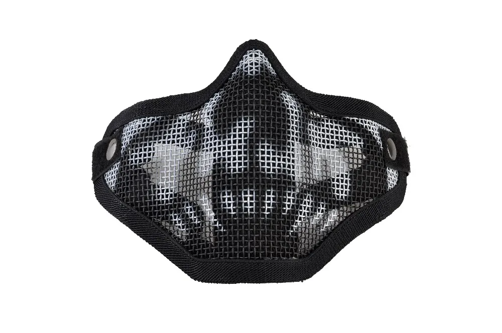 

Airsoft V1 Strike Steel Mesh Mask(One strap) Half Face Drop Shipping