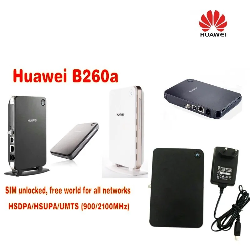 Huawei b260a wifi беспроводной 3g разблокированный маршрутизатор с оригинальной антенной huawei
