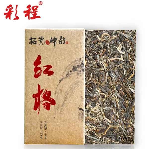 

Health Beverage Chingese Magic Tea Ancient Tea "Hongge"Raw Puer Tea