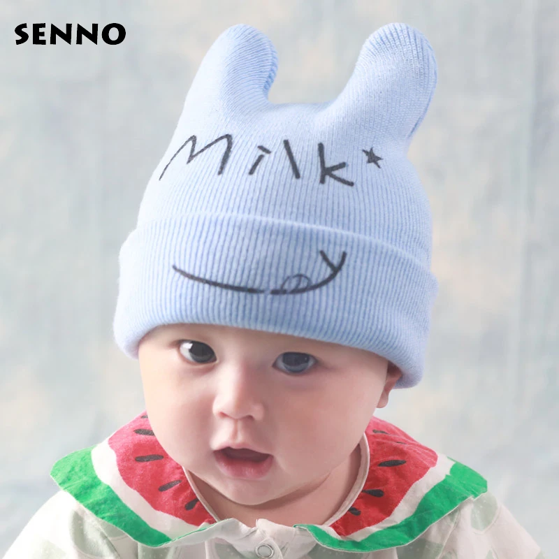 

Cute Boys Girls Children Hat Winter Warm Kids Comfortable Knitted Hat Solid Cap Beanie Fashion Autumn Boy Girl Crochet Hats