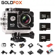 Outdoor HD 720P Sports DV Mini Camera HD 30M Waterproof Helmet Bike Car CAM