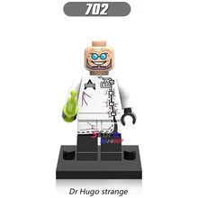 50 шт. Супер герои marvel dc comics модель доктор Хуго Стрэндж Супермен строительные блоки, друзья хобби Игрушки для мальчиков