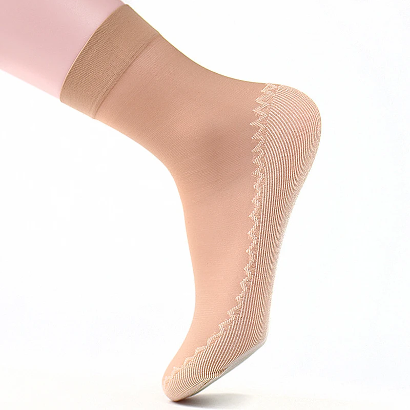 5 пар качественные бархатные толстые хлопковые нижние короткие носки Новые 5 цветов Нескользящие ноги удобные дышащие крутые женские
