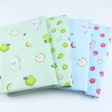 Срочная! 50*160 ткань для рукоделия, тканевые салфетки, трикотажные для шитья, ткани на метр, цветы, хлопок, яблоко, D30