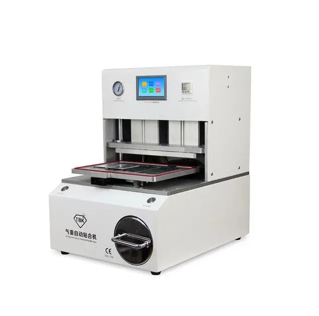 

NEW ARRIVE TBK -708 Curved Screen OCA LCD Laminating Machine Bubble Remover Built-in Vacuum Pump Air Compressor Automatic Airbag