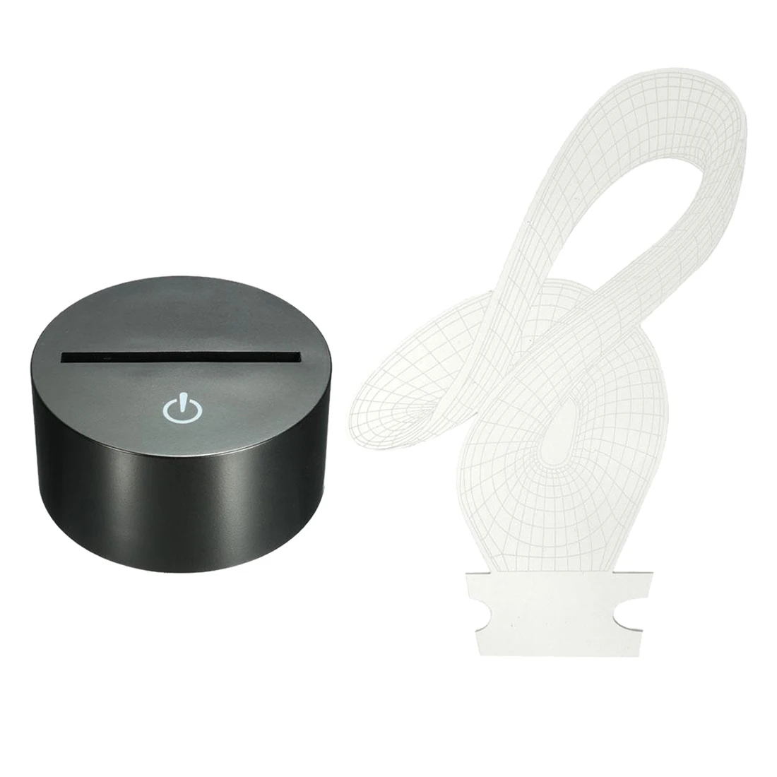 Acrylic 3D Discoloration LED Touch the light