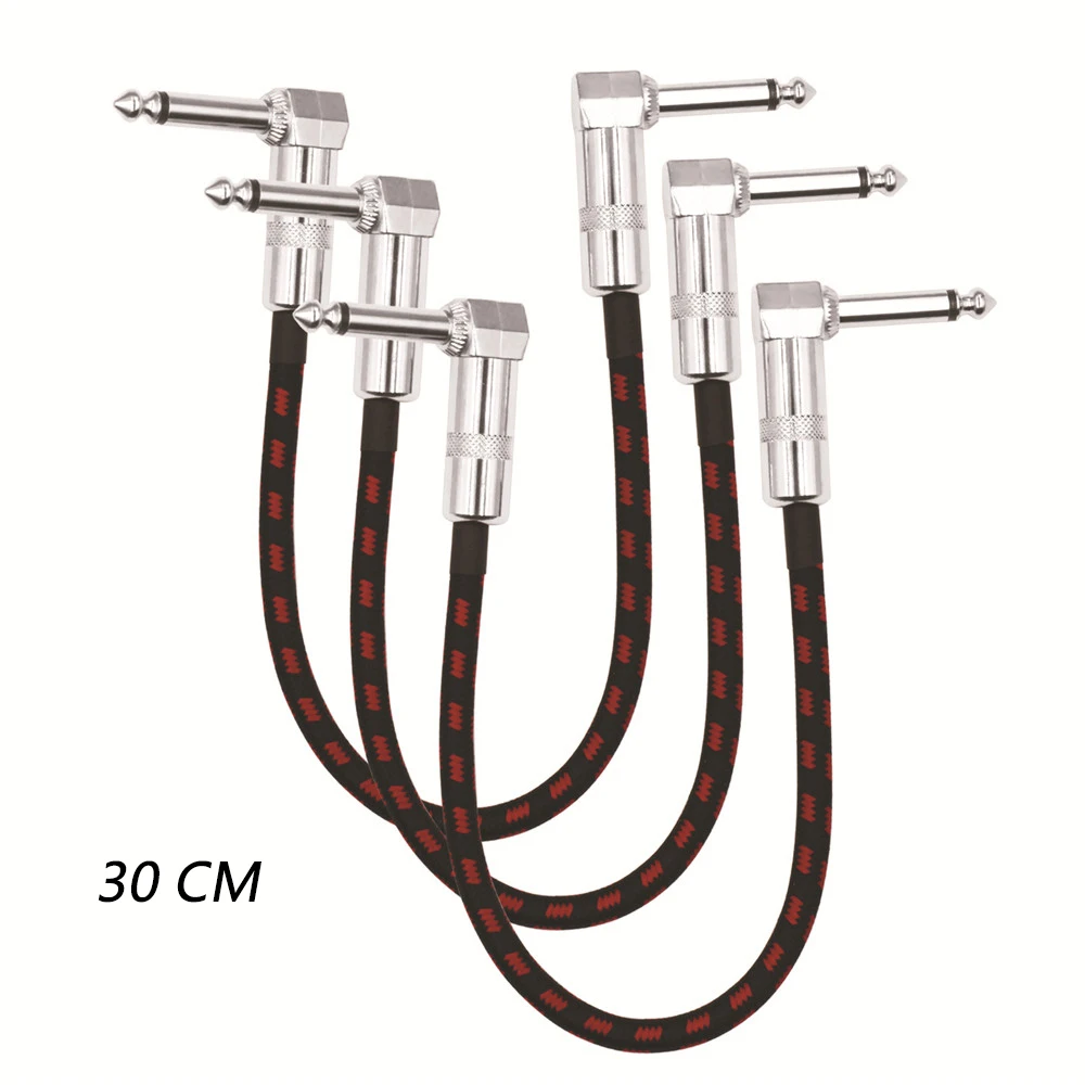 Two Specification 15cm and 30cm Guitar Pedal Patch Cable Guitar Effects Pedal Patch Cable Wire Two Specification 15cm and 30cm Guitar Pedal Patch Cable Guitar Effects Pedal Patch Cable Wire