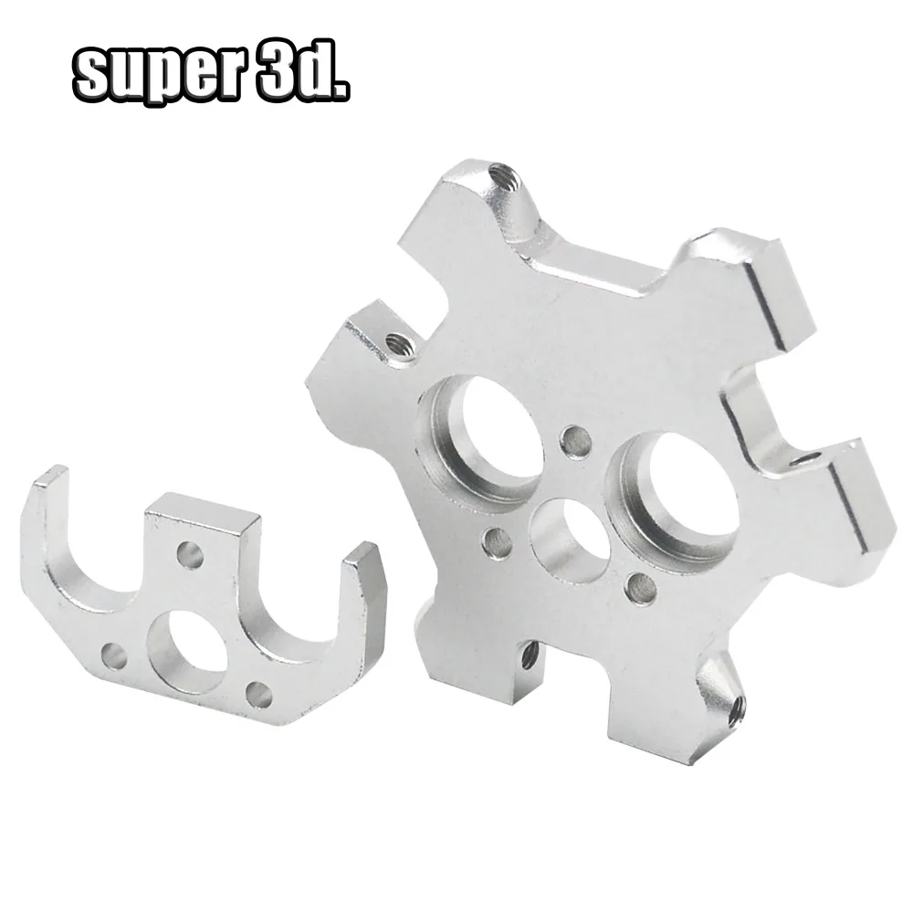 

1Set M4 Double Nozzle Dedicated Kossel Fisheye Effector + Fixed Plate Aluminum Alloy Metal Fisheye Crane Machines for 3D printer