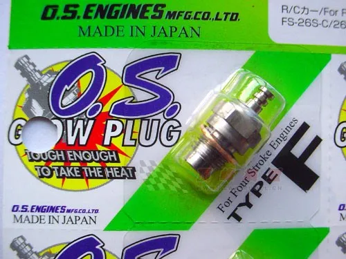 

One Piece 100% Original OS Type F O.S. F Glow Plugs For Four Stroke Engines Free Shipping