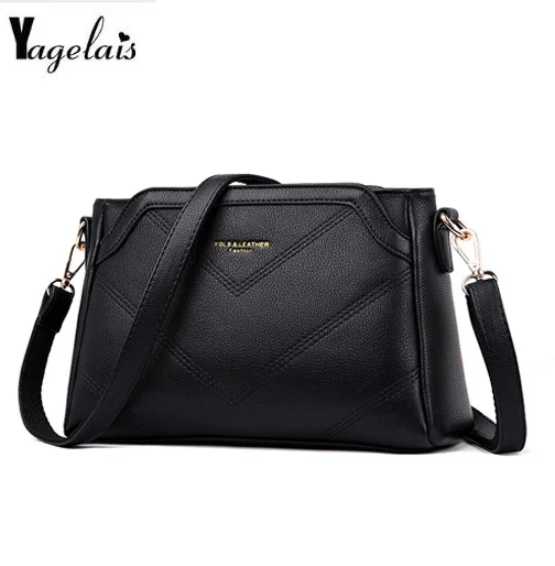

Women Portable Bag Handbag Shoulder Handbags High Quality Casual Female Bags PU Leather red/black/purple yellow