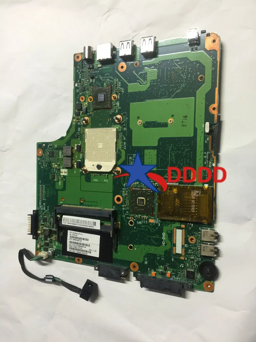 Оригинальная материнская плата для Toshiba Satellite A210 A215 V000108710 6050A217101-MB-A02 полностью