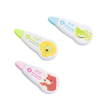 

1pcs Kawaii Correction Tape Masking Tape Novelty Stationery Cartoon Pattern Correction Tapes Cute Tapes School Office Supplies