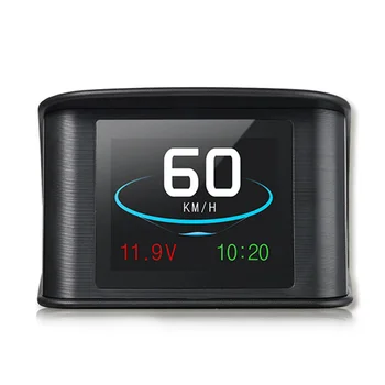 

HUD T600 Car Head Up Display Digital GPS Speedometer Smart Automobile Speed Monitor Show Voltage Driving Direction Universal