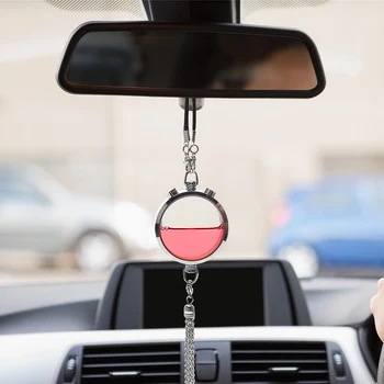 

Car Air Perfume Rear View Hanging Pendant Auto Rearview Mirror Air Cleaner Car Ornament Essential Oil Diffuser Air Freshener