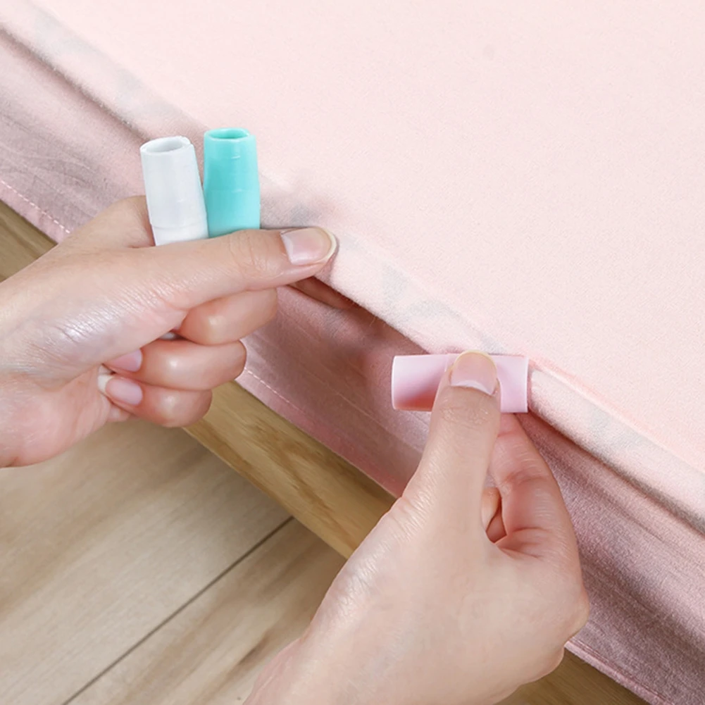 

Free Shipping 12Pcs Household Quilt Anti-slip Sheet Clips Sheets Mattress Holder Fasteners Clips Mattress Holder Bedroom Set