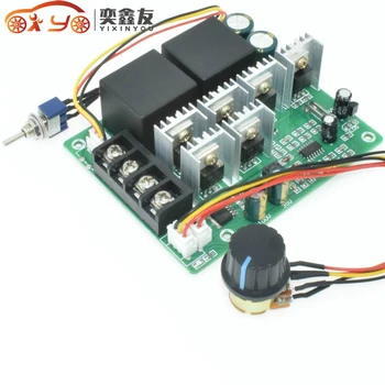 

50PCS/LOT 12V24V36V55 DC Motor Speed Reducer Motor Speed Controller Reversible PWM Control Forward Reverse Switch(6.5)