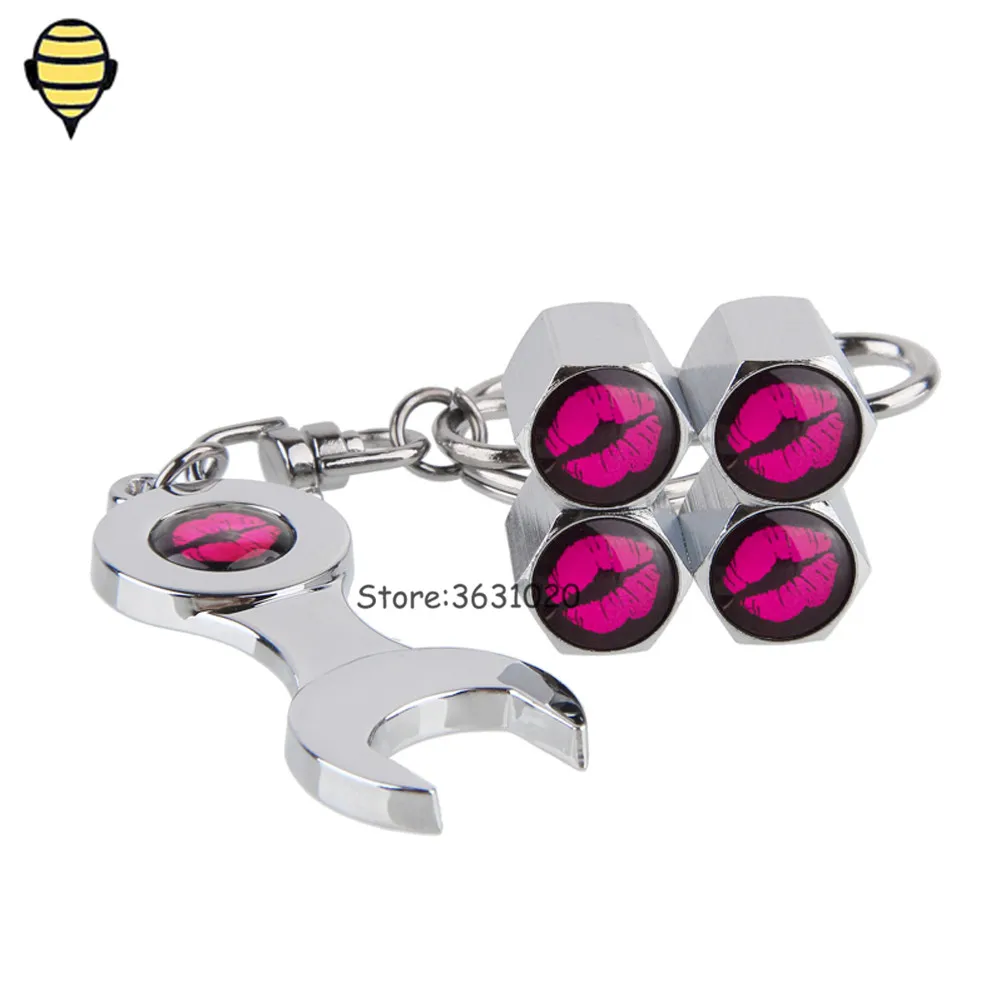 Car Accessories Tire Valve Stem Caps Rims For Lips Logo Benz W203 Citroen Hyundai Accent Dodge Volvo Corvette Ducati Pontiac | Автомобили