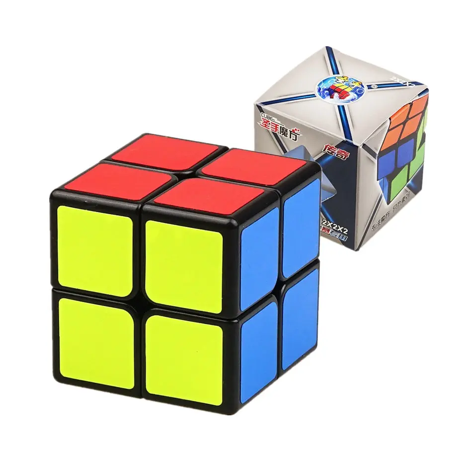 ShengShou 2x2 кубик рубика Legend 2x2x2 волшебный куб 2 слоя 50 мм Размер магический