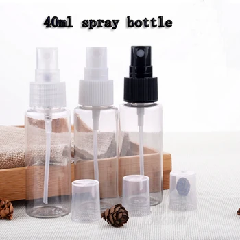 

Free Shipping capacity 40ml 200pcs/lot PET Transparent spray bottle plastic bottle Detergent bottles