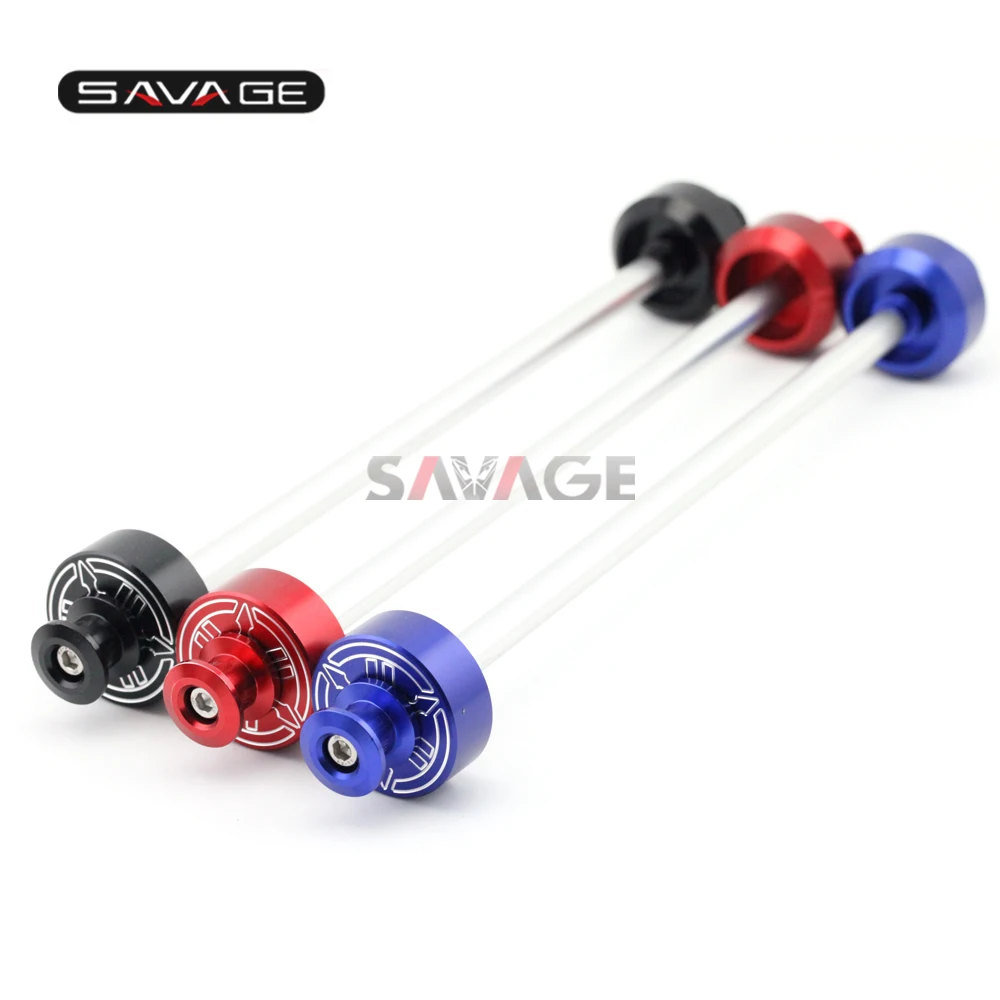 

For YAMAHA MT-07 FZ-07 MT07 FZ07 Motorcycle CNC Aluminum Rear Wheel Axle Fork Slider Swingarm Spools Stand Screw