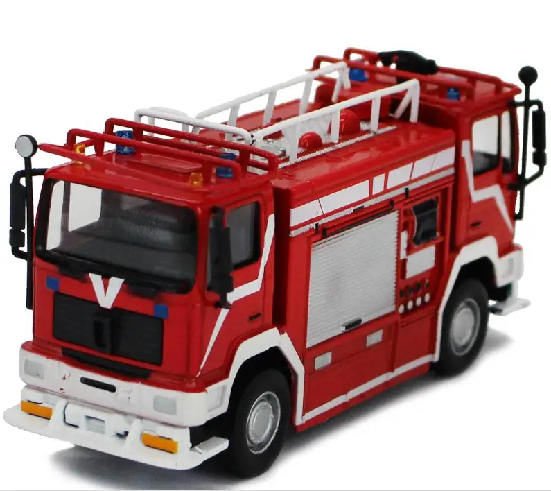 

1:64 alloy car model,high simulation Italian double-headed fire truck model,collection engineering toy vehicle,free shipping